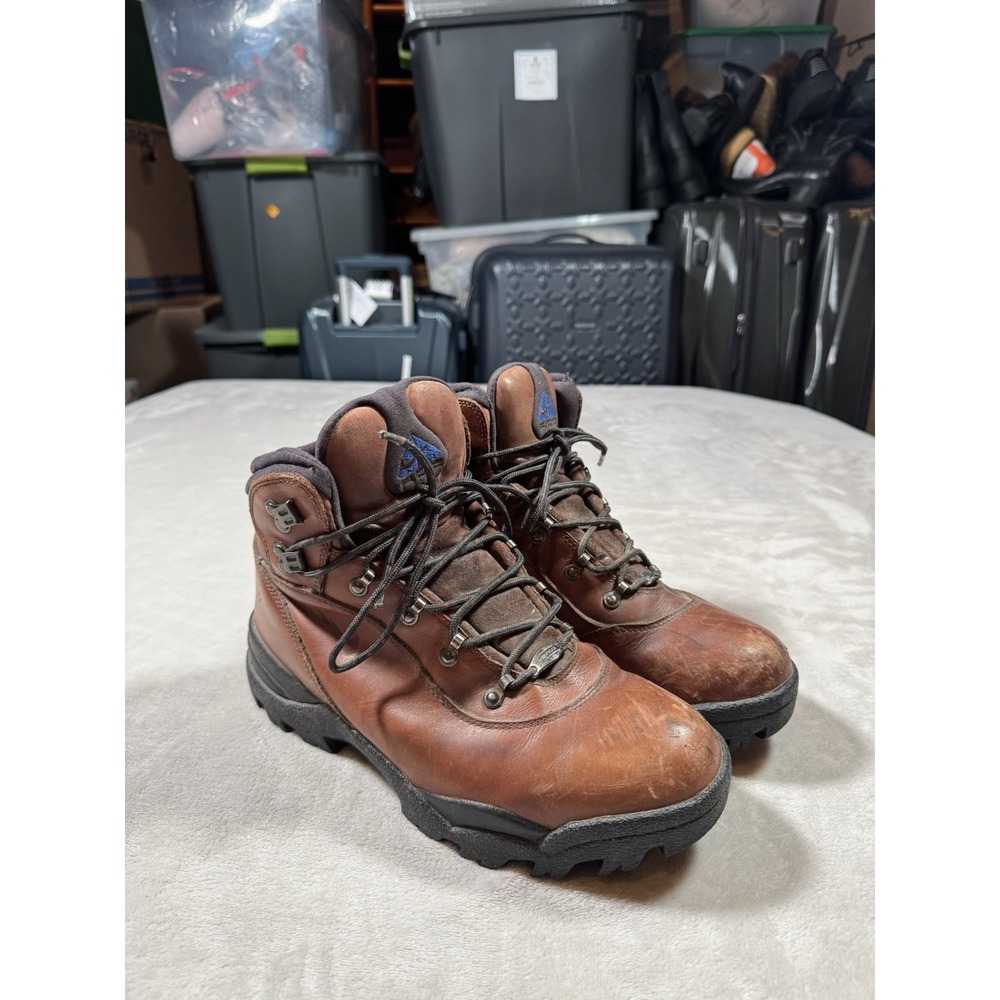 RARE Vintage 90s Nike Hiking Boots Men Size 9.5 Brown Nakar ACG 90s Gorpcore